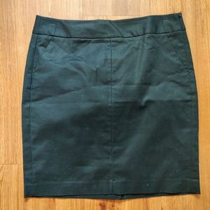 New! Banana Republic cotton stretch pencil skirt with pockets 14